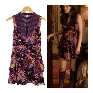 Free People Velvet Burnout Dress (Pretty Little Liars - Aria Montgomery)